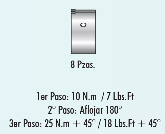 COJINETES DE BIELA MORESA